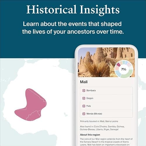 AncestryDNA + Traits Genetic Test Kit: Personalized Genetic Traits, DNA Ethnicity Test, Origins & Ethnicities, Complete DNA Test, Ancestry Reports thumbnail 7