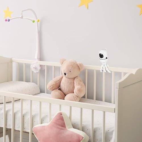 Tripod Baby Monitor Mount for HelloBaby HB65/HB40/HB6550/HB6560/HB66/HB6339/HB6550 Pro, ANMEATE SM935E, Flexible Baby Camera Mount Attach Your Camera Wherever You Want thumbnail 7