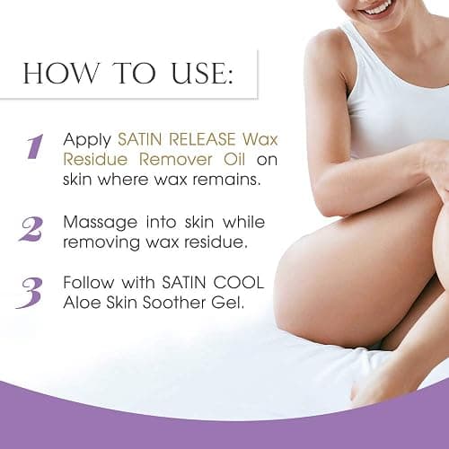 Satin Smooth Satin Release Wax Residue Remover Oil, Post-Wax Treatment Fast-Dissolving, 16 oz, 1-pack thumbnail 6