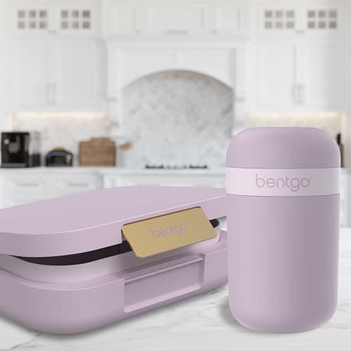 Bentgo® Modern Bento-Style Lunch Box Set With Reusable Snack Cup (Orchid) thumbnail 7