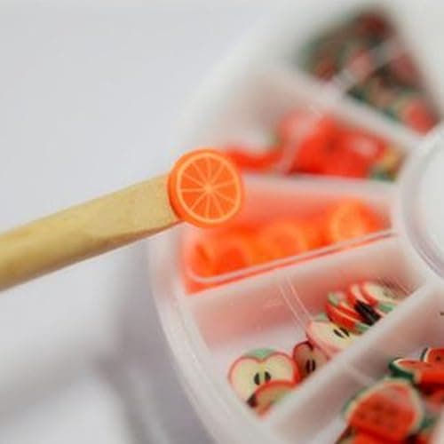 DECORA 8 Cases of Fruit Cake Flower Animal Slices Perfect for Sticking to Slime, DIY Crafts, Nail Art and Decoration thumbnail 6
