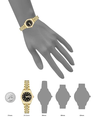 Armitron Women's Genuine Crystal Accented Bracelet Watch, 75-2475 thumbnail 4