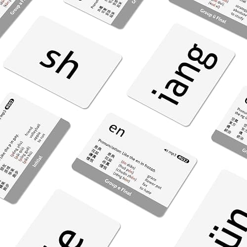 CARDDIA | Chinese Mandarin Pinyin Flashcards | Audio MP3 | Comprehensive Learning Kit for Beginners and Enthusiasts | Durable & Portable thumbnail 3