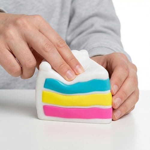 DPKLAD 2026 New Squishies Cake Slow Rising Squishy,Soft Cake Stree Relief,Cute Squeeze Squishy Relaxing Sensory Fidget Stress for Anxiety Relief thumbnail 6