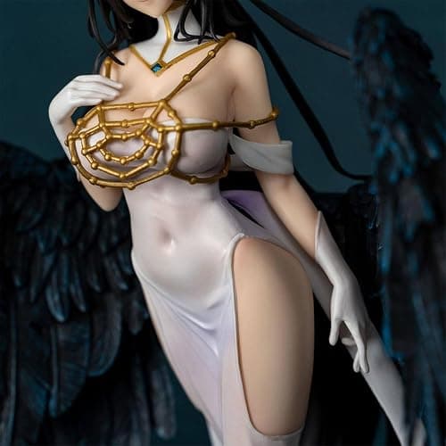 RZAHUAHU Albedo 1/7 Figur Overlord Anime Model Girl PVC Action Figuren 24CM thumbnail 2