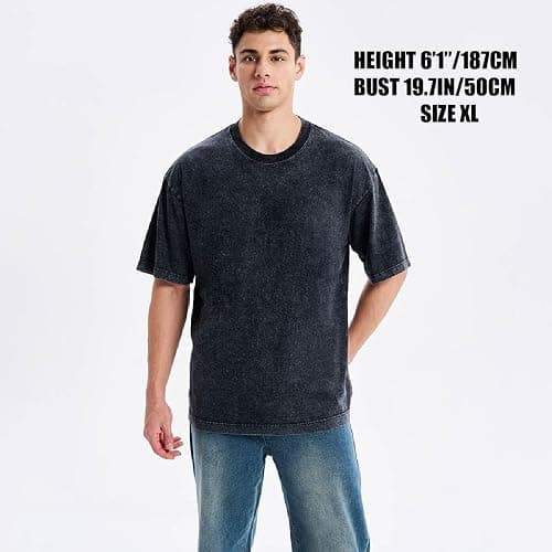 Graphic Tees Summer Women Men Cotton Novelty Oversized Crew Neck Psalm of Bible Christian Washed T-Shirt thumbnail 7