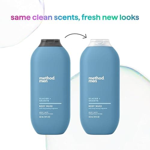 Method Men Body Wash, Glacier + Granite, Paraben and Phthalate Free, 18 fl oz (Pack of 1) thumbnail 7