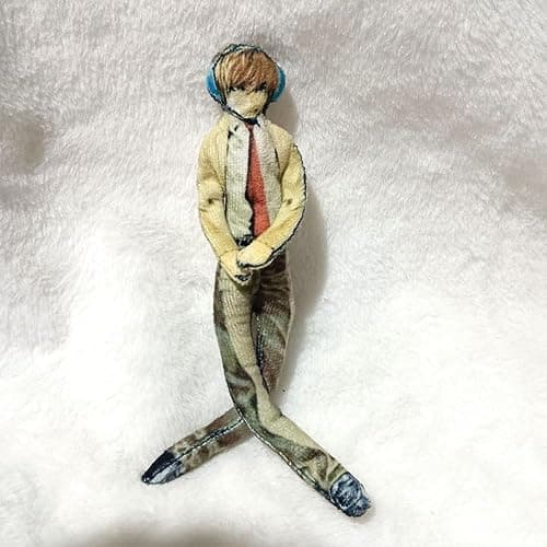 MABAIUDE Light Yagami Plush L Soft Figure Twistable Plush Doll Poseable Funny Anime Plushies Stuffed Pillow Cushion Sofa Decoration Gifts thumbnail 4