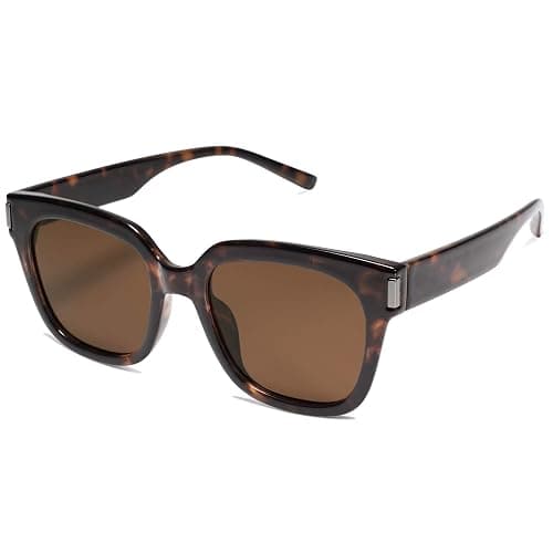 SOJOS Polarized Sunglasses for Women Men Trendy Square Large Sun Glasses SJ2149 - Image 1