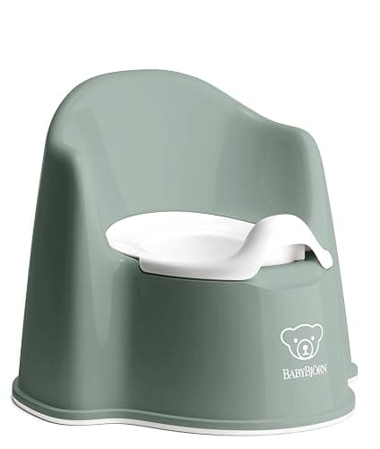 BabyBjörn Potty Chair, Deep Green/White (Pack of 2) thumbnail 3