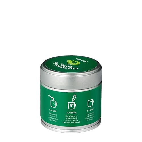 Chamberlain Coffee Green Tea Ceremonial Grade A Matcha Tin, 30 Servings thumbnail 2