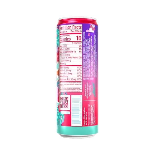 Alani Nu HAWAIIAN SHAVED ICE Sugar Free, Low Calorie Energy Drinks | 200mg Caffeine | Biotin B Vitamins | Zero Sugar | 10 Calories | 12 Fl Oz Cans | 12 Pack - Hawaiian Shaved Ice - 12 Fl Oz (Pack of 12) thumbnail 6