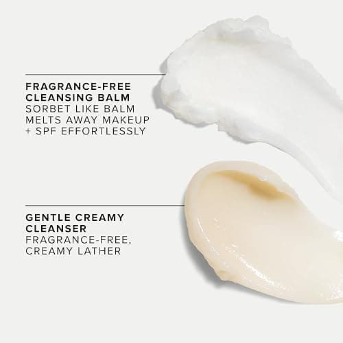 Farmacy Gentle Double Cleanse Skincare Gift Set - Fragrance-Free Gentle Creamy Face Cleanser & Makeup Remover Cleansing Balm - Melts Away Makeup & Helps Promote Healthy Skin (2 Count) thumbnail 3