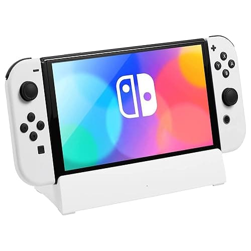 KEKUCULL TV Docking Station for Switch,Docking Station with 4K 1080P HD Adapter and USB 3.0 Port,Replacement for Official Switch Dock(White) - Image 1