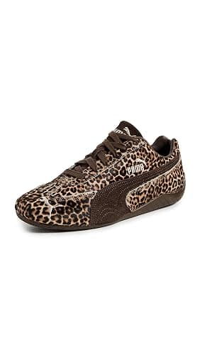 PUMA Womens Speedcat Wild Lace Up Sneakers Shoes Casual - Brown - Image 1