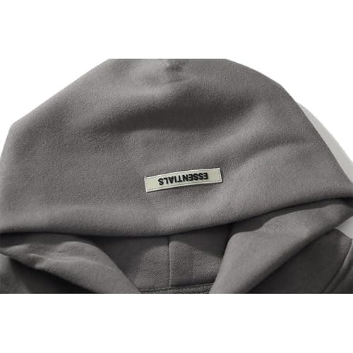 WuKwanHo Unisex Heavyweight Pullover Hoodie, Oversized Streetwear Sweatshirt with Signature Black Lettering for Men and Women thumbnail 6