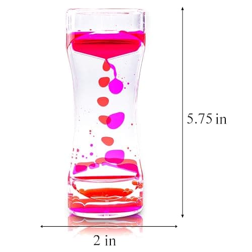 Super Z Outlet Liquid Motion Bubbler for Sensory Play, Fidget Toy, Children Activity, Desk Top, Assorted Colors (1 Piece) thumbnail 3
