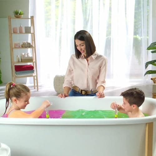 Baff Bombz Magic Brush, 4 x Bath Bombs, Magically Paint Your Bath Water, Creative Bath Toy for Children, Birthday Gifts for Boys & Girls, Pocket Money Toy, Moisturising Bath Fizzers thumbnail 6