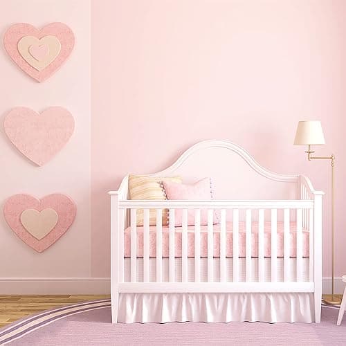 HeloHo Solid Light Pink Wallpaper Matte Textured Peel and Stick Wallpaper 118"X15.7" Modern Self Adhesive Removable Wall Paper Waterproof Contact Paper for Living Room Bedroom Decor thumbnail 7