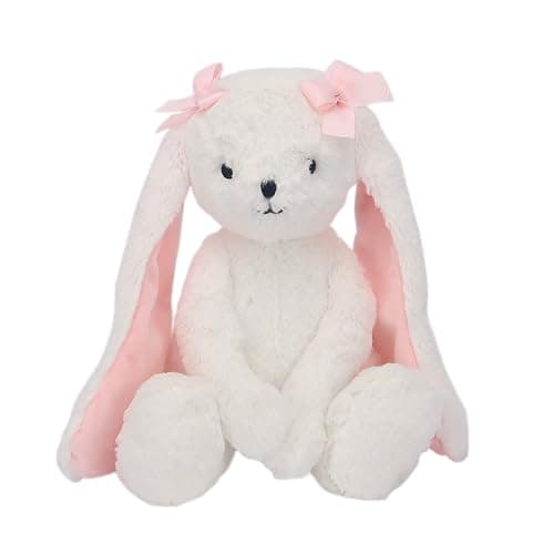 Bedtime Originals Blossom Plush Bunny Stuffed Animal Toy Plushie - Snowflake - Image 1