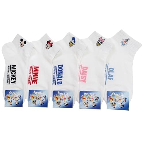 evei Animation Character Cartoon Series Collection Women's Original Socks (D55_5 pairs) thumbnail 2