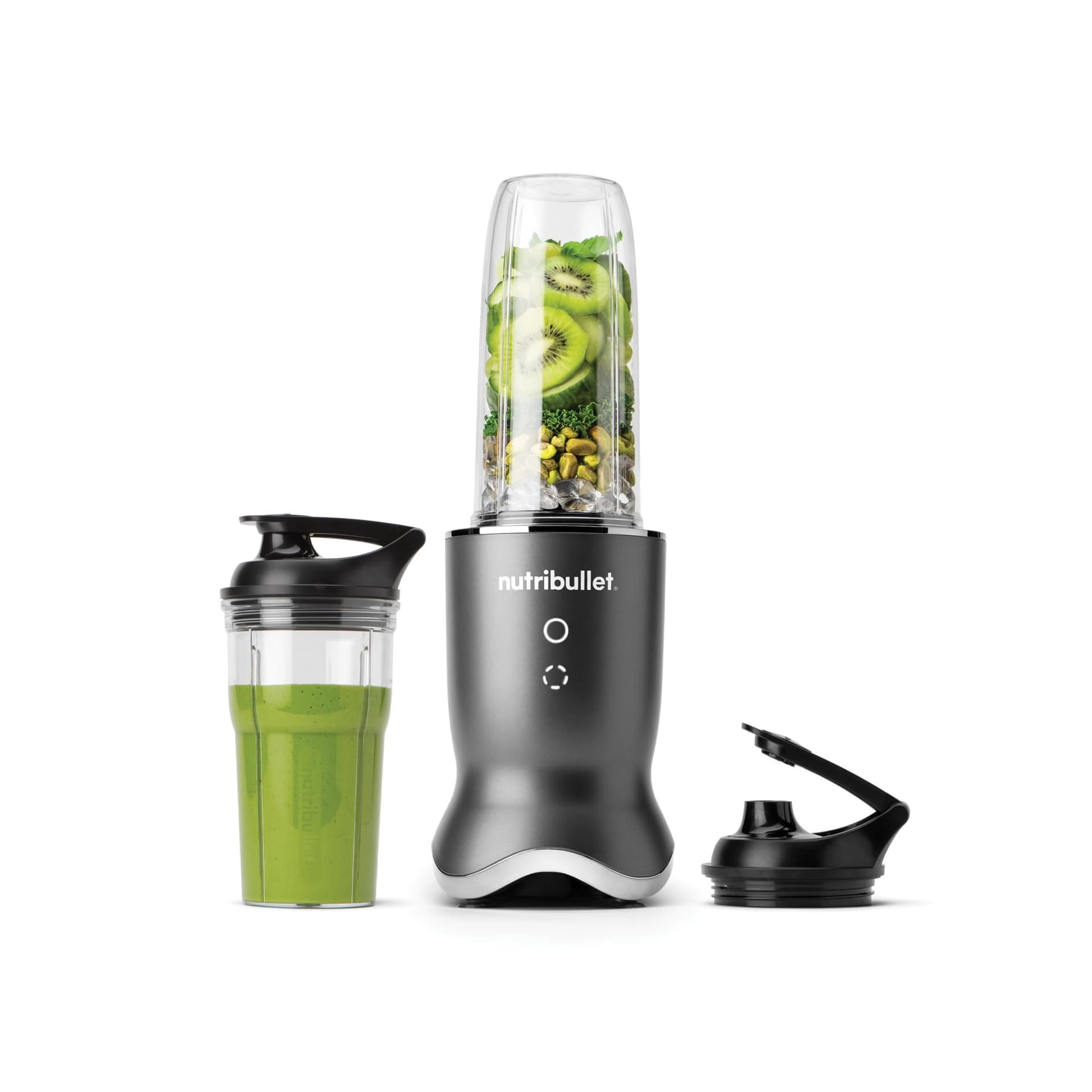NutriBullet Ultra 1200, High Speed Personal Blender - 1200W blender with Titanium Coated Rapid Extractor Blade, Tritan Renew Cups, Illuminated Interface, Enhanced Blade Durability (NB07500-1206DG) - Image 1