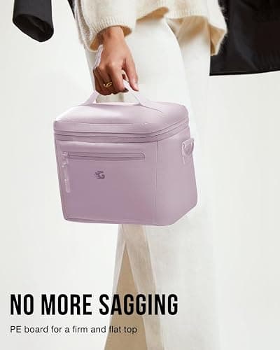GLORIEROO Insulated Lunch Box Bag Women Girls - Waterproof Leakproof Lightweight Reusable Cooler for School Work Picnic - Back to School - Standard - Purple thumbnail 7