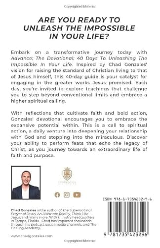 Advance: The Devotional: 40 Days to Unleashing the Impossible in Your Life thumbnail 2