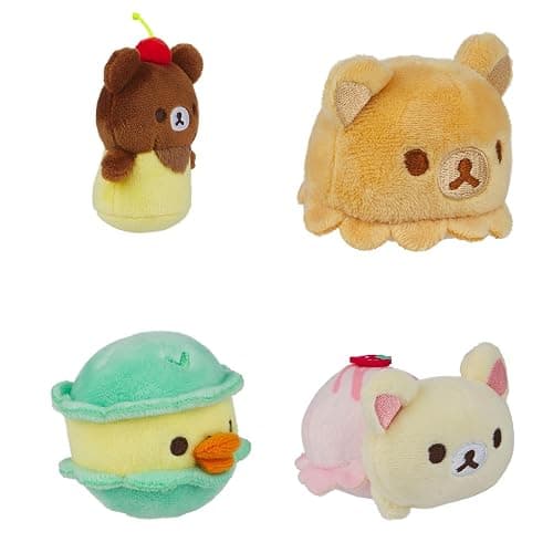 San-X Original Rilakkuma Macaroon Box Plush - 4 pcs thumbnail 6