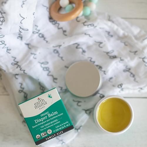 Earth Mama Organic Diaper Balm - 4 fl oz - Diaper Cream for Baby - Safe for Sensitive Skin - Baby Essentials thumbnail 7