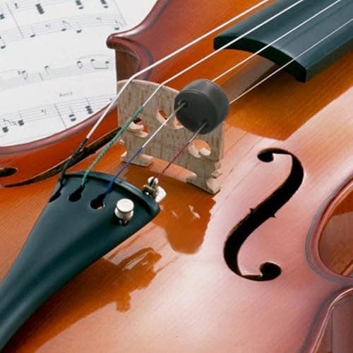 Rubber Violin Practice Mute, Claw Style & Round Tourte Style Mute for Violin, Practice Silencer Viola Violin Mute thumbnail 6