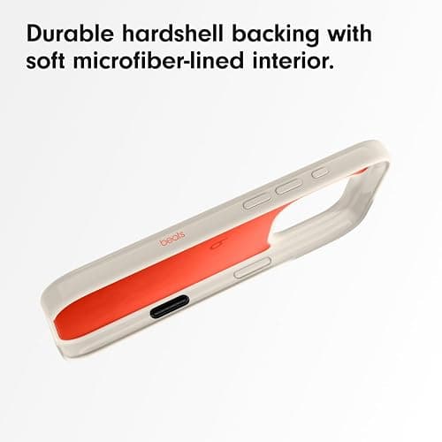 Beats iPhone 16 Pro Case with MagSafe and Camera Control, Scratch-Resistant Protective Cover, Slim Fit, Microfiber Lining - Summit Stone thumbnail 6