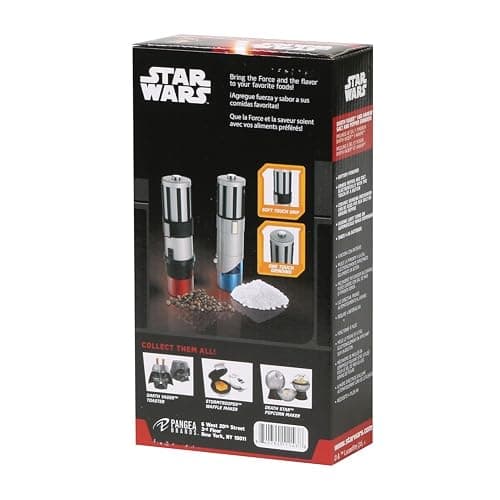 Star Wars Lightsaber Electric Salt and Pepper Mill Grinder (Pack of 2) thumbnail 5
