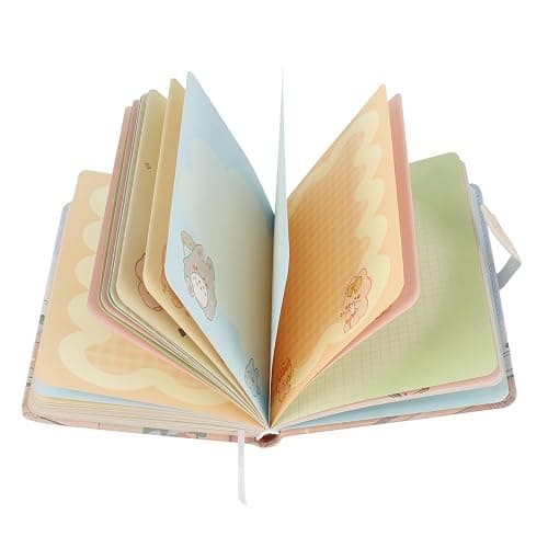 LA HUATE Cute Travel Journal Pu Leather Cover Journal Notebook Kawaii Japanese Sketchbook Journal Diary with Magnetic Buckle thumbnail 4