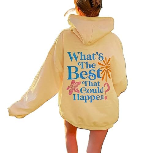 Meiweileya Y2k Embroidered Cute Hoodies for Women Teens Girls Flower Graphic Sweatshirt Preppy Beach Coastal Streetwear thumbnail 2