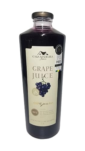 Casa De Madeira, 100% Pure Grape Juice No Sugar No Water No Preservatives Added, 1000mL - Image 1