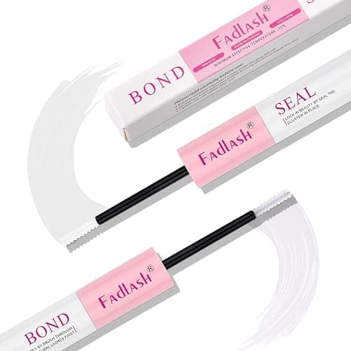 FADLASH Lash Bond and Seal 10ml Individual Lashes Glue and Seal Super Strong Hold DIY Lash Extension Kit Hold 48-72 Hours Waterproof Cluster Lash Glue Eyelash Extension Kit thumbnail 7