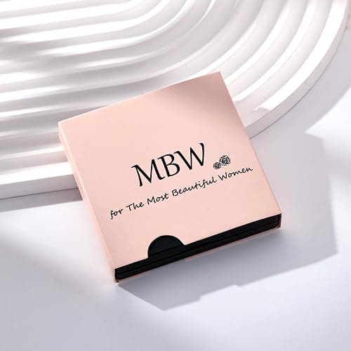MBW Silver Plated Bracelets for Women, Dainty Silver Bracelets for Women Set Bracelet Stack Waterproof Jewelry for Women Trendy Minimalist Simple Small Thin Bracelet Set for Women Teen Gift thumbnail 7
