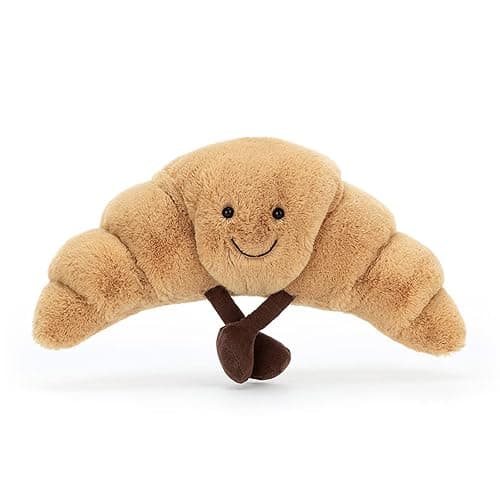 Jellycat Amuseables Croissant Stuffed Toy, Small 8.5 inches - Pastry Plush - Fun Gift Idea thumbnail 3