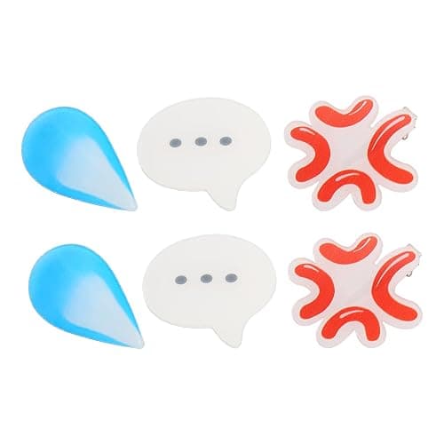 Saluaqui 6pcs Hair Clips, Funny Shaped Hair Pins Hair Accessories for Daily Dating Parties, Creative Funny Hair Barrette for Women Girls Hair Decorations, Wholesale Business thumbnail 8