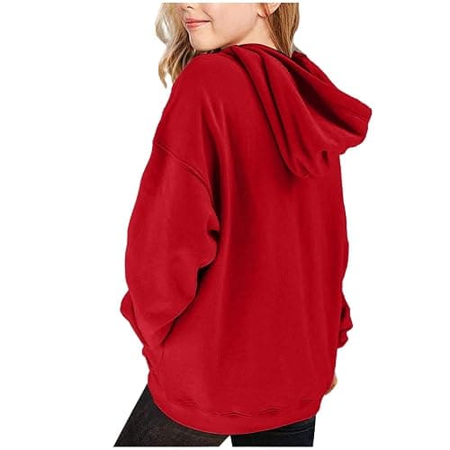Cute Hoodies for Teen Girls Trendy Gradient Preppy Hooded Sweatshirts Oversized Long Sleeve Shirts Clothes for Girls thumbnail 5