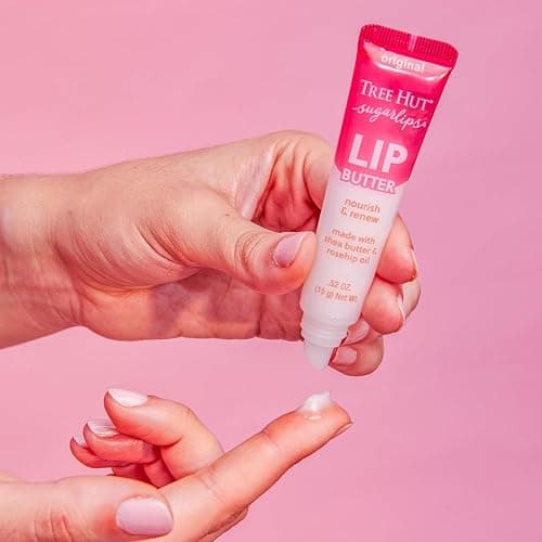 Tree Hut Original Sugarlips Lip Butter, Hydrating Lip Care to Lock in Moisture & Nourish Lips, Soft & Smooth Finish, 0.52 fl oz thumbnail 3