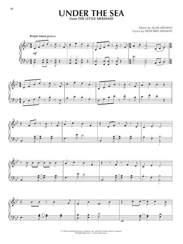Disney Peaceful Piano Solos | Intermediate Piano Sheet Music Book | 34 Calming Disney Songs for Relaxation and Performance | Piano Songbook for Adults, Students, and Music Teachers thumbnail 8