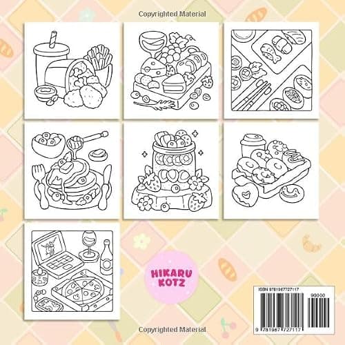 Comfort Food: Bold and Easy Coloring Book for Adults and Teens thumbnail 2