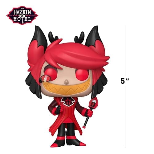 Funko Pop! Animation: Hazbin Hotel - Alastor - 1/6 Odds for Rare Chase Variant - Collectable Vinyl Figure - Gift Idea - Official Merchandise - Toys for Kids & Adults - Animation Fans thumbnail 3