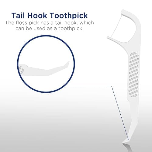Fremouth Orthodontic Flossers for Braces - Ortho Floss Picks, 100 Count | Upgraded Braces Flossers, Dental Flossers 50 Count (Pack of 2) for Adults & Kids thumbnail 6