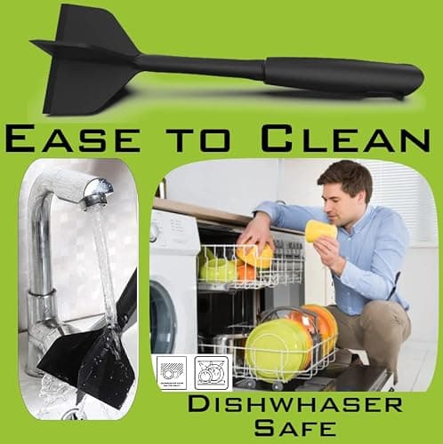 PROFESSIONAL MEAT CHOPPER TOOL - 70% Faster Than Spatula! Transform Hamburger Ground Beef into Perfect Tacos & Chili - Ergonomic Separator Smasher, Dishwasher Safe, Nylon Non-Scratch for All Cookware thumbnail 5