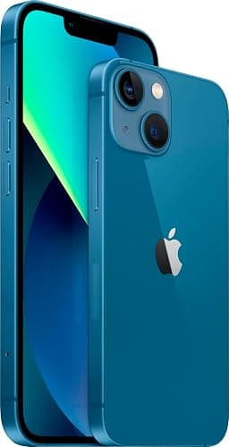 Apple iPhone 13 Mini, 128GB, Blue - Unlocked (Renewed) thumbnail 2