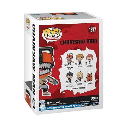 Funko POP! Animation - CSM - Chainsaw Man - 1/6 Odds for Rare Chase Variant - Bloody - Collectable Vinyl Figure - Gift Idea - Official Merchandise - for Kids & Adults - Anime Fans thumbnail 3