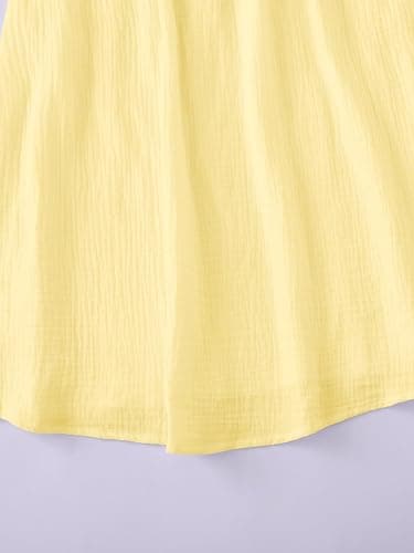 SOLY HUX Women's Tie Shoulder Y2k Cami Sun Dress Cute Spaghetti Strap Casual Summer A Line Short Mini Dresses thumbnail 2